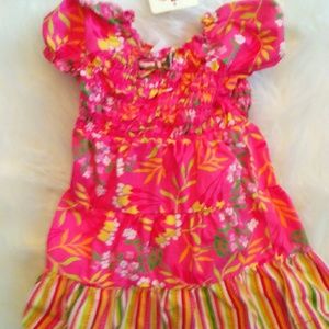 NWT Hanna Andersson Smocked and Ruffled Sundress